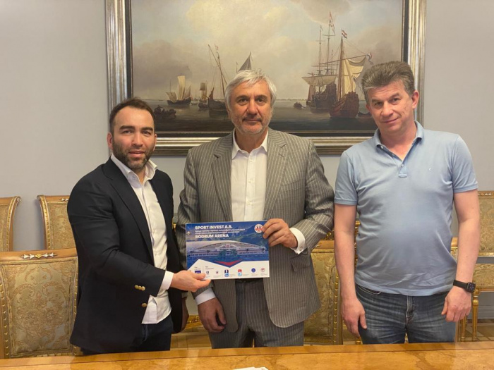 Rusya-Türkiye İş Konseyi Başkanı  Fight Nights Global MMA dövüşleri promosyon şirketi başkanı ile iş görüşmesi geçirdi