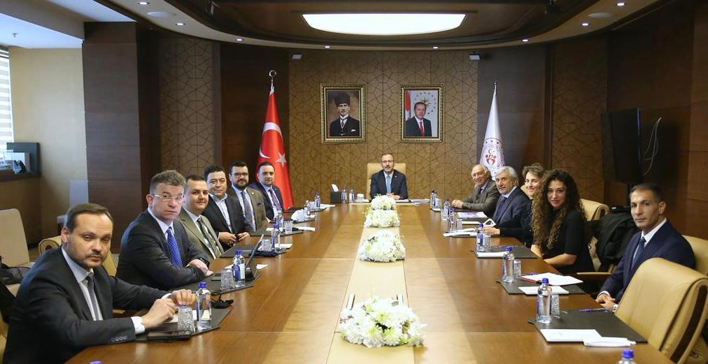 Rusya-Türkiye İş Konseyi, Türkiye Cumhuriyeti Spor ve Gençlik Bakanı ile iş toplantısı gerçekleştirdi
